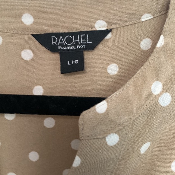 Rachel Roy short sleeve polka dot blouse - Picture 2 of 3